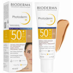 BIODERMA PHOTODERM M SPF 50 KREM OCHRONNY TONUJĄCY 40 ML CIEMNY